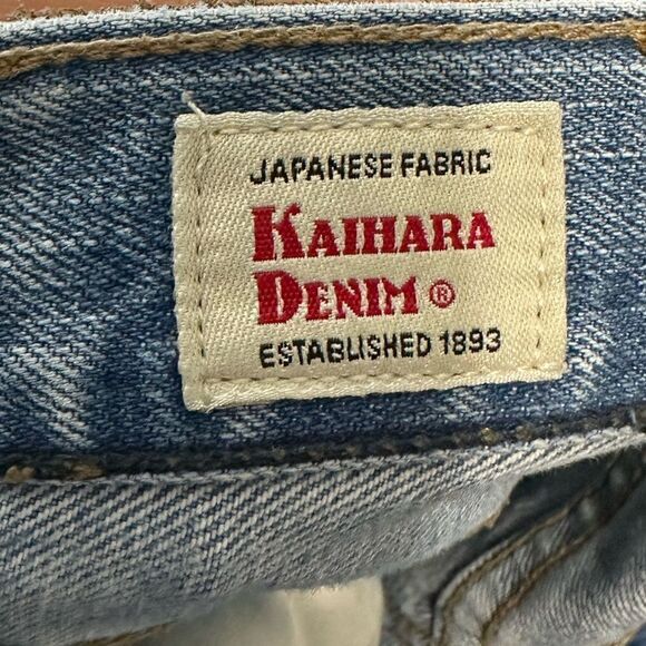 J. Crew Men’s 770 Button Fly Kaihara Denim Jeans 32 x 32 - Picture 3 of 4